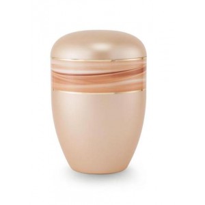 Biodegradable Urn (Wave Edition - Apricot)